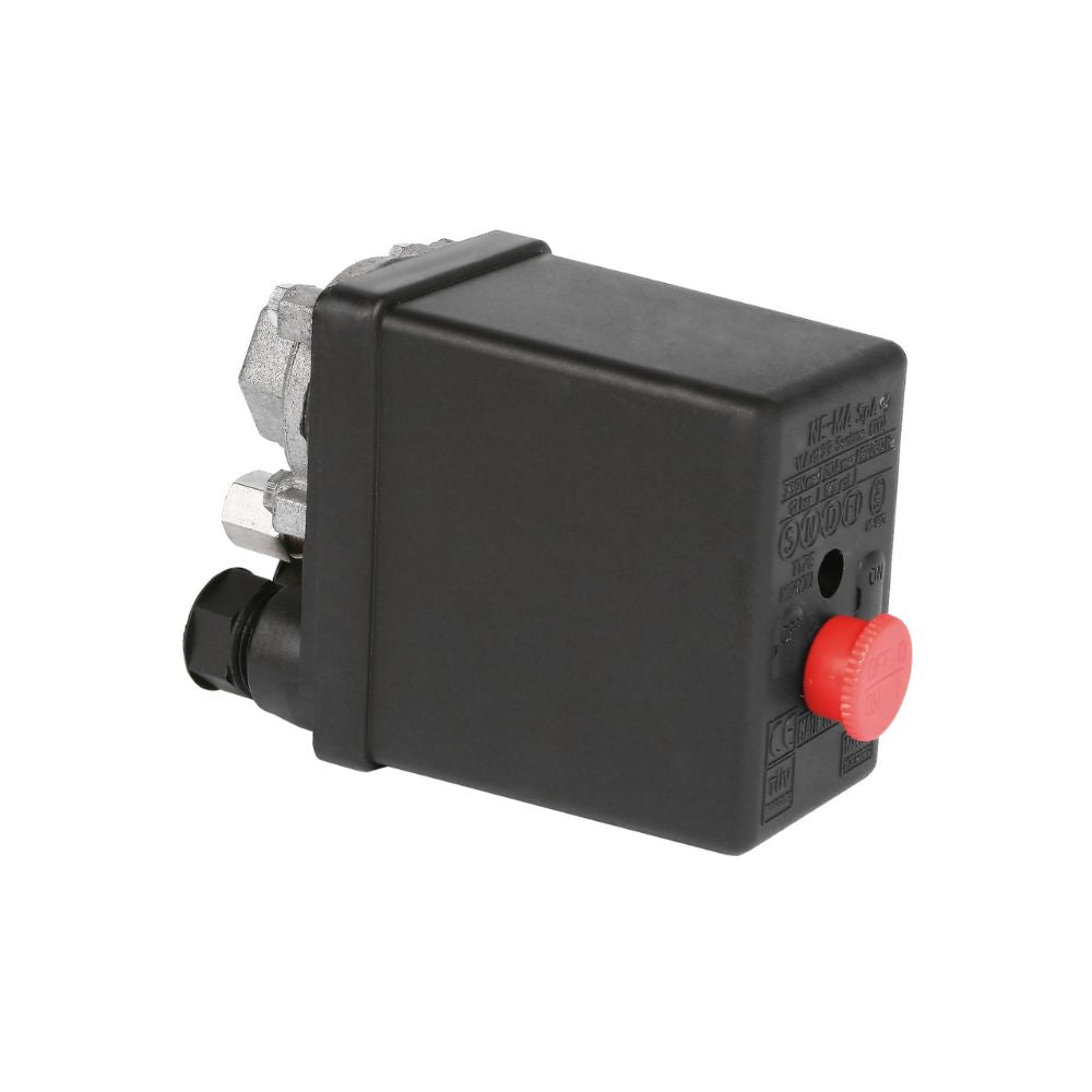 HK 4 Ports AIR Compressor Pressure Control Switch 3 Phase 1/4