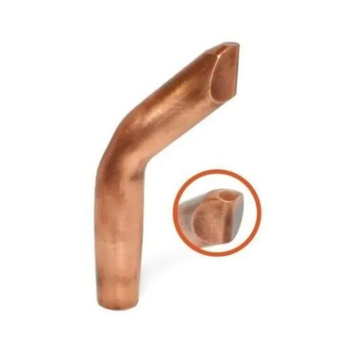 Cranked Spot Welding Electrodes with Offset Contact