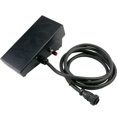 thumbnail image 2 of Electric Eel FP-1A Style Reinforced Braided Air Foot Pedal Assembly - USA Made 2 of 3