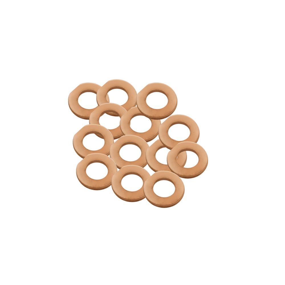 copper coated-weld on dent pulling washers 